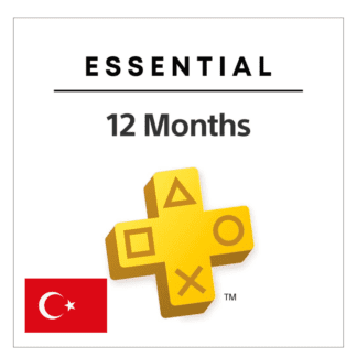 PS PLUS Essential — 365 дней — 12 месяцев (Турция)