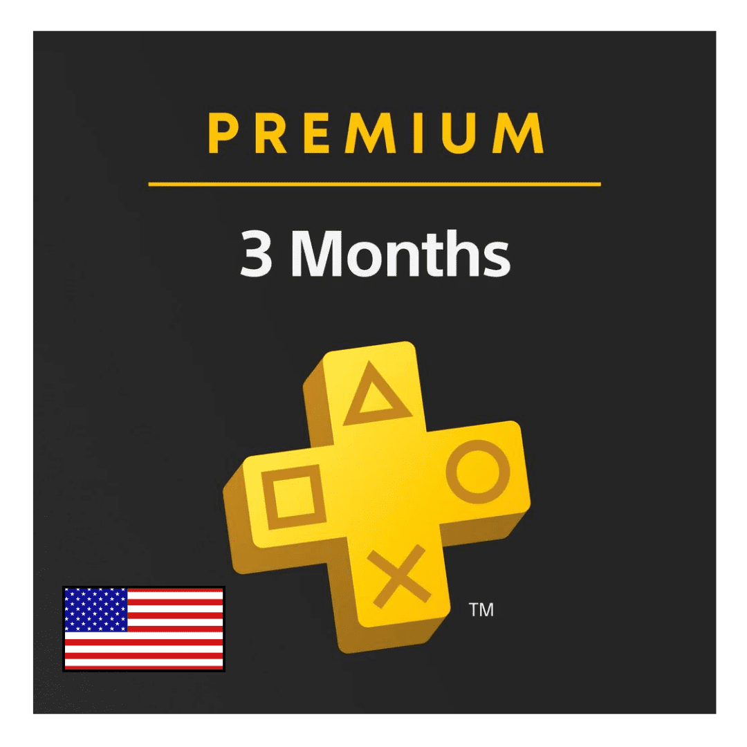 PS PLUS Premium — 90 дней — 3 месяца (США)
