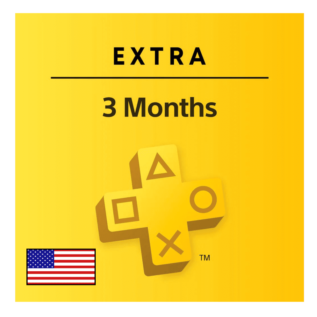 PS PLUS Extra — 90 дней — 3 месяца (США)