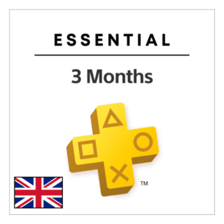 PS PLUS Essential — 90 дней — 3 месяца (Великобритания) - Электронная доставка
