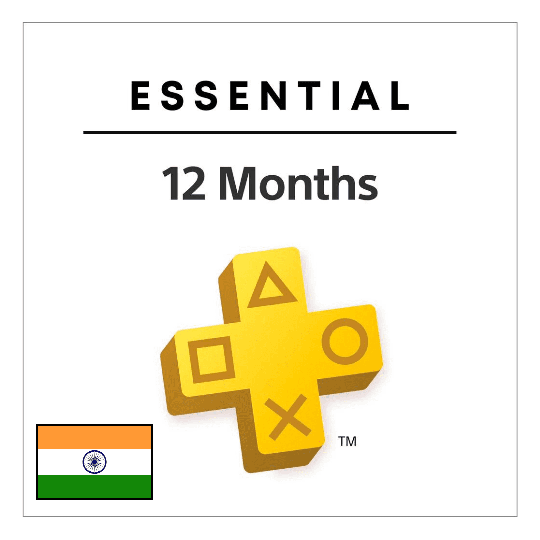 PS PLUS Essential — 365 дней — 12 месяцев (Индия)