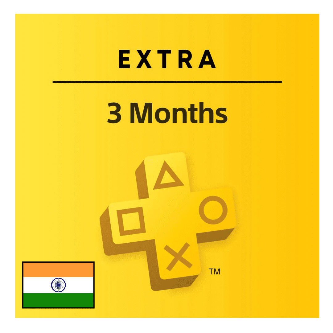 PS PLUS Extra — 90 дней — 3 месяца (Индия)