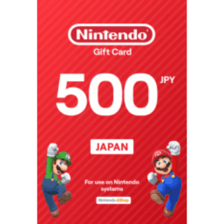 Nintendo eShop 500 иен (JPY) - Япония