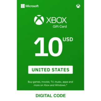 XBOX 10$ долларов Gift Card (США) — Электронная доставка
