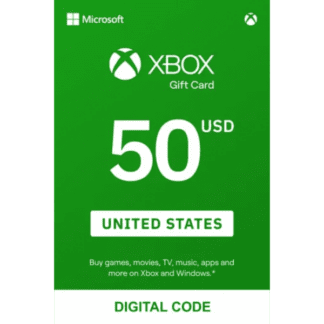 XBOX 50$ долларов Gift Card (США) — Электронная доставка