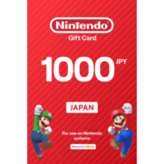 Nintendo eShop 1000 иен (JPY) - Япония