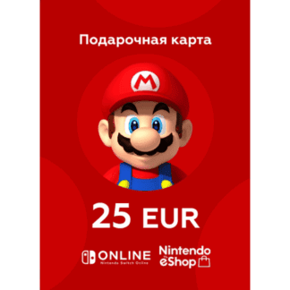Nintendo eShop 25 евро (EUR) - Европа